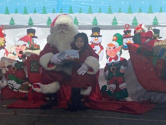 Santa Claus visit- Kindergarten