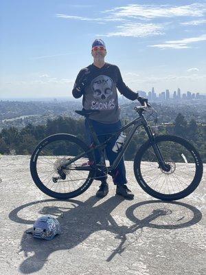 Me with my new Cannondale Scalpel SE 2. Thanks to Monty and Mike for all the help and knowledge.