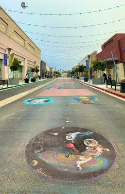 Chalk art festival