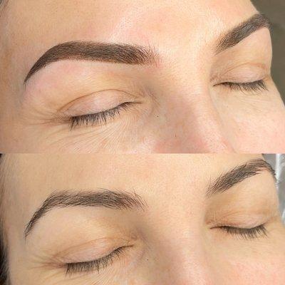 Ombré brows