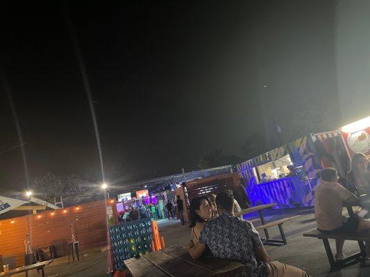 Food trucks and party spot