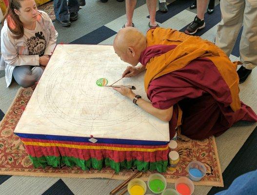 Tibetan Sand Mandala