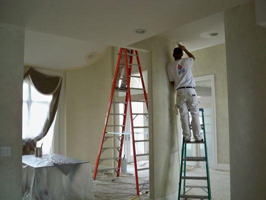 Our professional painters will transform your home's interior or exterior.