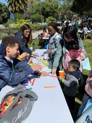 Easter carnival for our neighbors in the Western Addition