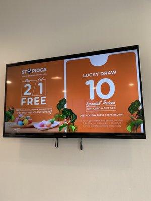 Grand Opening Promotion