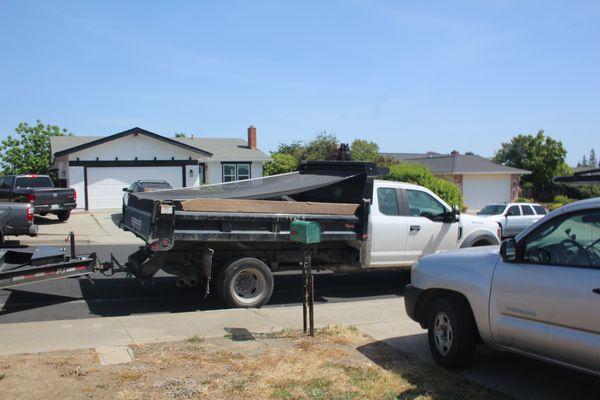 My driveway blocked when I walked out to leave,   WITHOUT PERMISSION