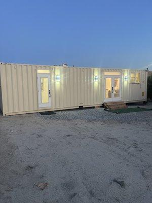 I build a luxury home out of this shipping container