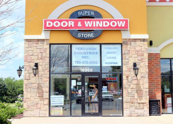 Ferguson Industries - The Door & Window Superstore of Orland Park - Showroom - Storefront - 16065 S. Lagrange Rd. Orland Park, IL