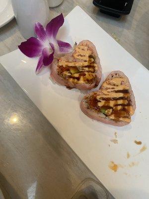 Sweetheart roll chef special