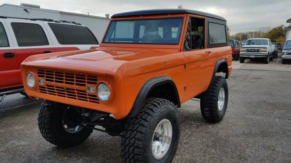 Another restored bronco