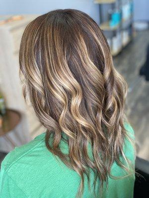 Balayage retouch