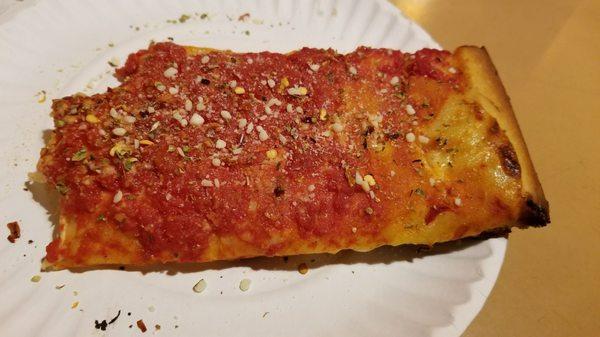 Paesano slice. It's amazing.