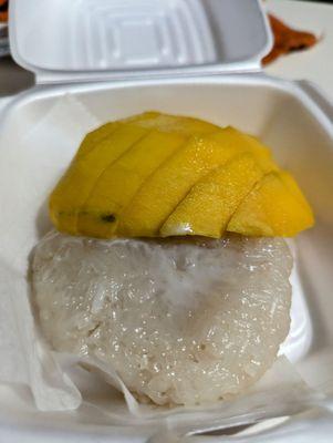 Mango sticky rice