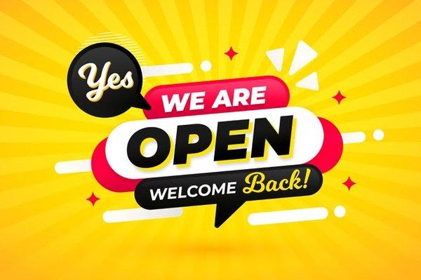 We're Open Again!  ***We practice all CDC and County sanitizing and treatment protocols***