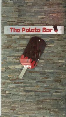 Why, yes it is. It is The Paleta Bar at Ventana Ranch.