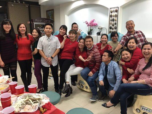 Nail Place Christmas party 2016