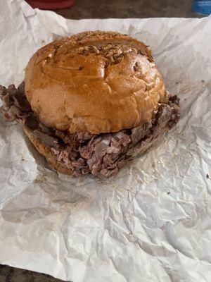 Beef on weck