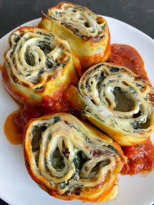 Open Face Manicotti