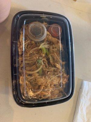 To go pad Thai