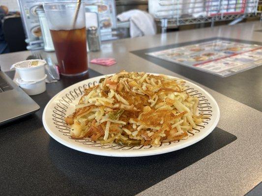 Double order hash browns! Yummy!