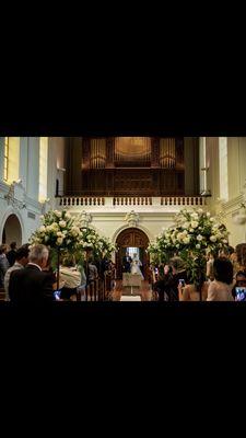 Wedding Flowers, Church Wedding Flowers, Floral Arrangements