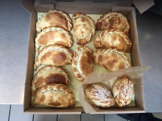 Dozen fresh baked Empanadas