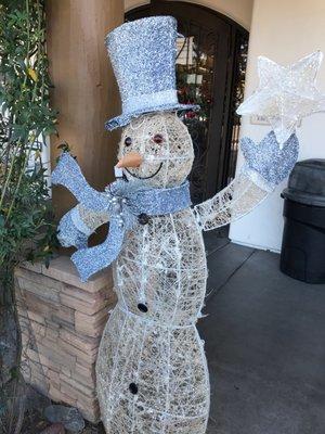 Snowman decor