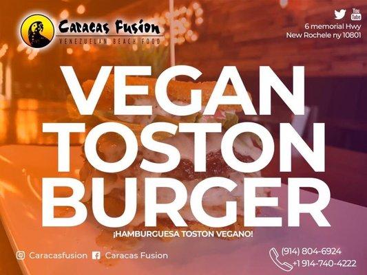 Toston burger VEGAN /