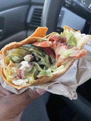 Veggie wrap