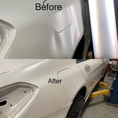 Mercedes-Benz paintless dent Repair