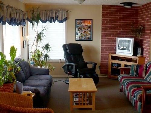 Living room of the Front House