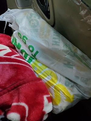 Subway to go