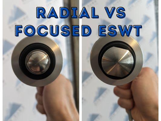 Does the difference between focused shockwaves and radial shockwaves matter? Give us a call today!