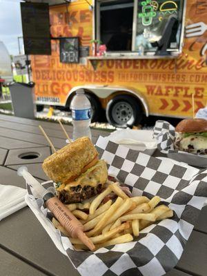 Mofongo burger