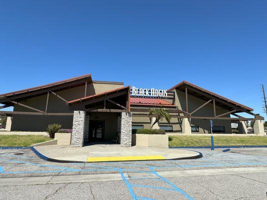 Image of the storefront from the parking lot.