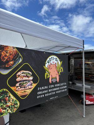 At the Kaka'ako farmers market on Saturday mornings