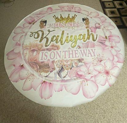 ROUND VINYL FLOOR DECAL