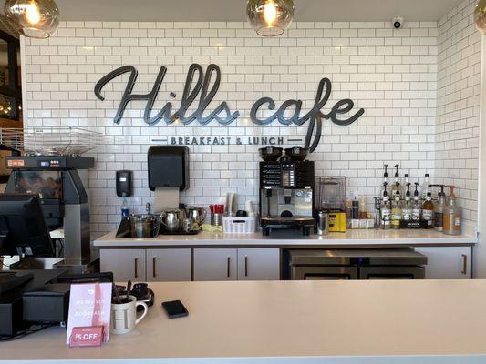 Hills Cafe Drink Area