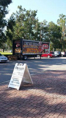 Multiple churches banded together to help the Ocala community, giving out food, ice, labor to help people recover from Hurricane Irma.