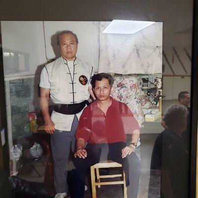 Sifu Eddie Chong and his Bak Mei Sifu Li Yang Jian