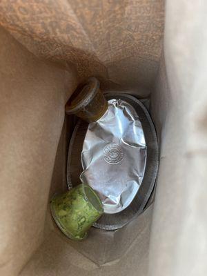 Mad cashier at chipotle likes to throw food in your bag and if you ask her not to do it she says "it's just foil".