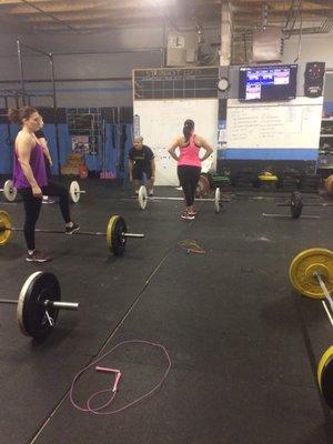 Babes and barbells. And some pretty cool dudes too.