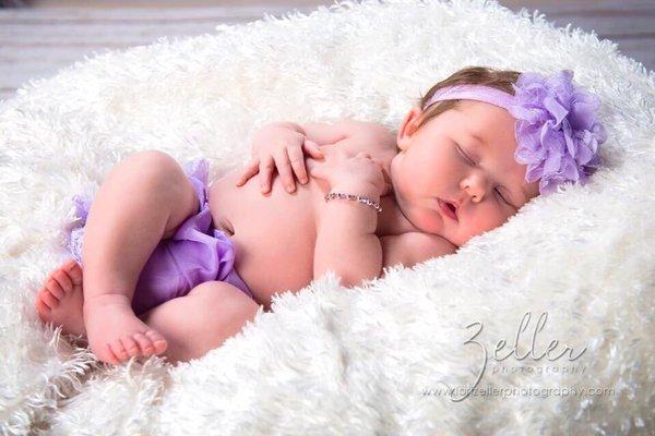 Headbands, ruffle bloomers, and newborn bracelets