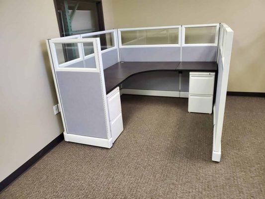 used office cubicles herman miller