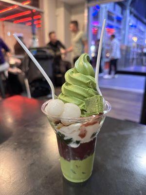 Matcha parfait