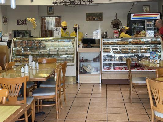 Inside Dining area