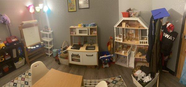 More play therapy room!