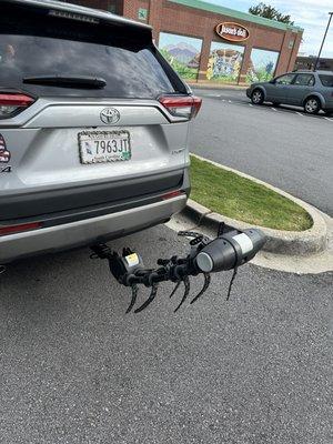 My car and bike rack