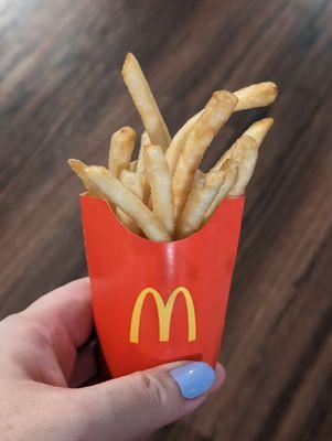 Extra small fries