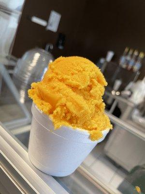 Mango ice cream